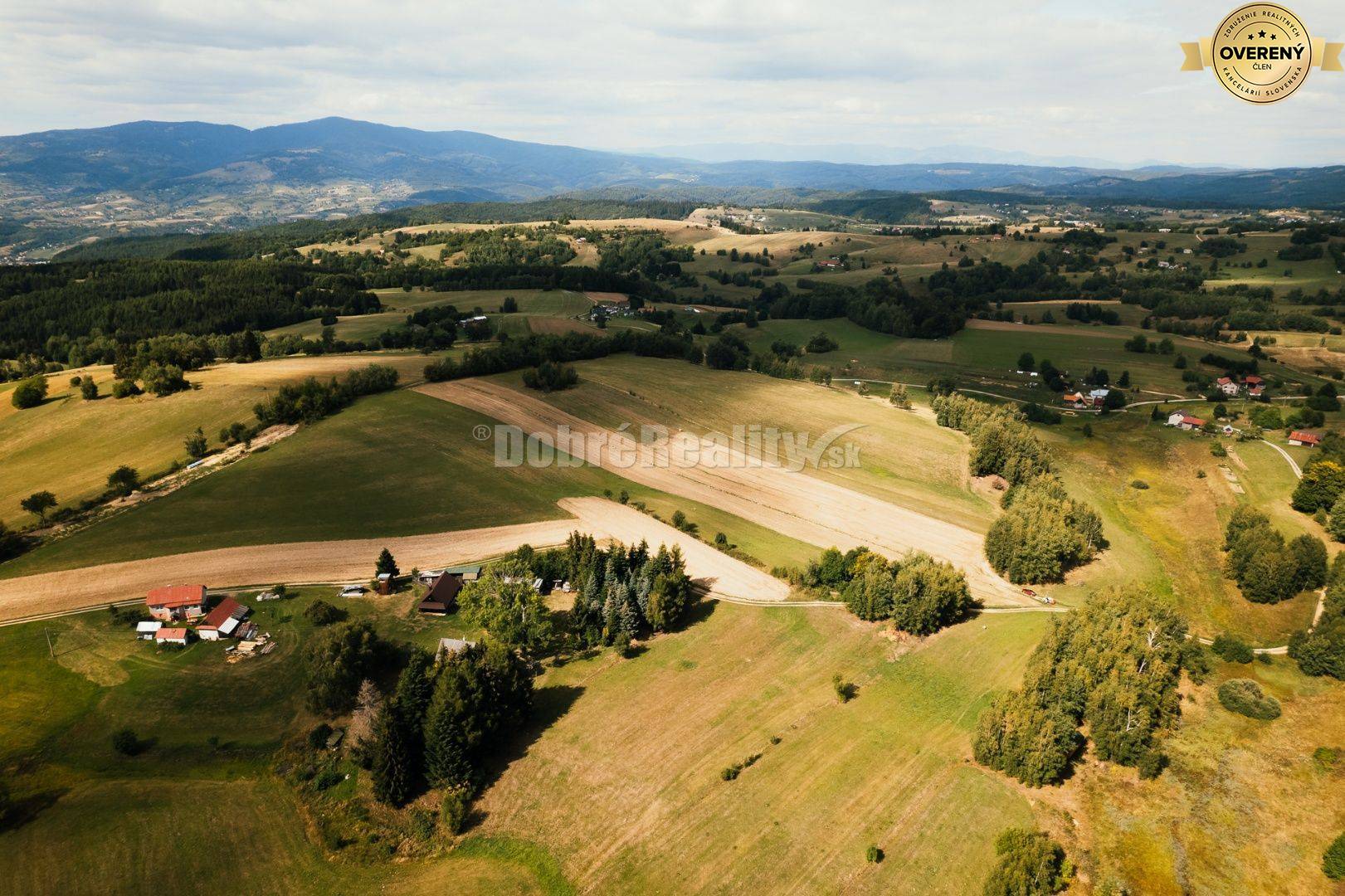 PREDAJ: Pozemok s výhľadmi, 4607 m2, Detvianska Huta - Vrchdobroč, okr
