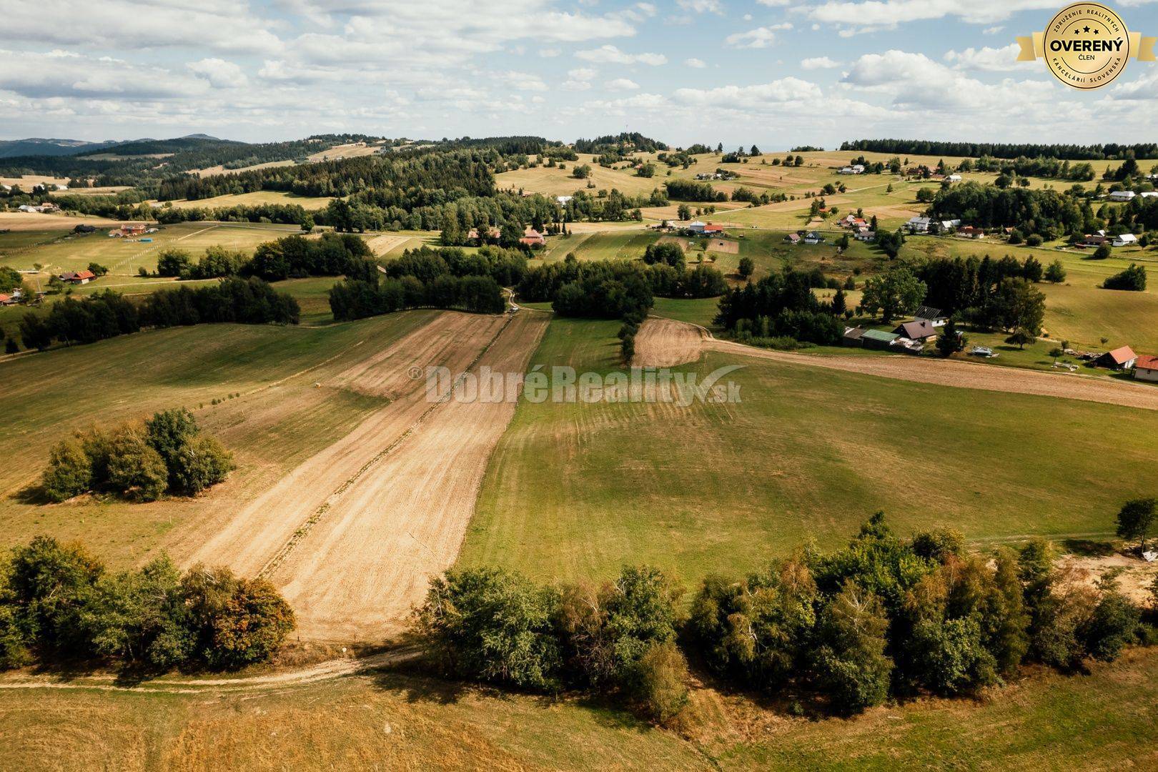PREDAJ: Pozemok s výhľadmi, 4607 m2, Detvianska Huta - Vrchdobroč, okr