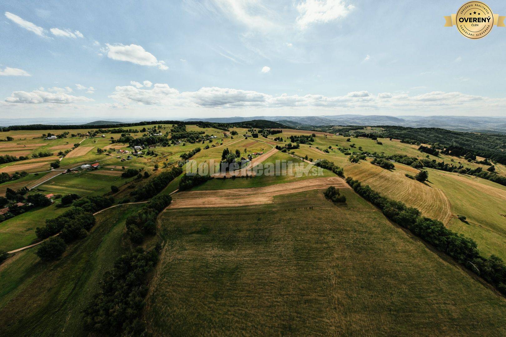 PREDAJ: Pozemok s výhľadmi, 4607 m2, Detvianska Huta - Vrchdobroč, okr
