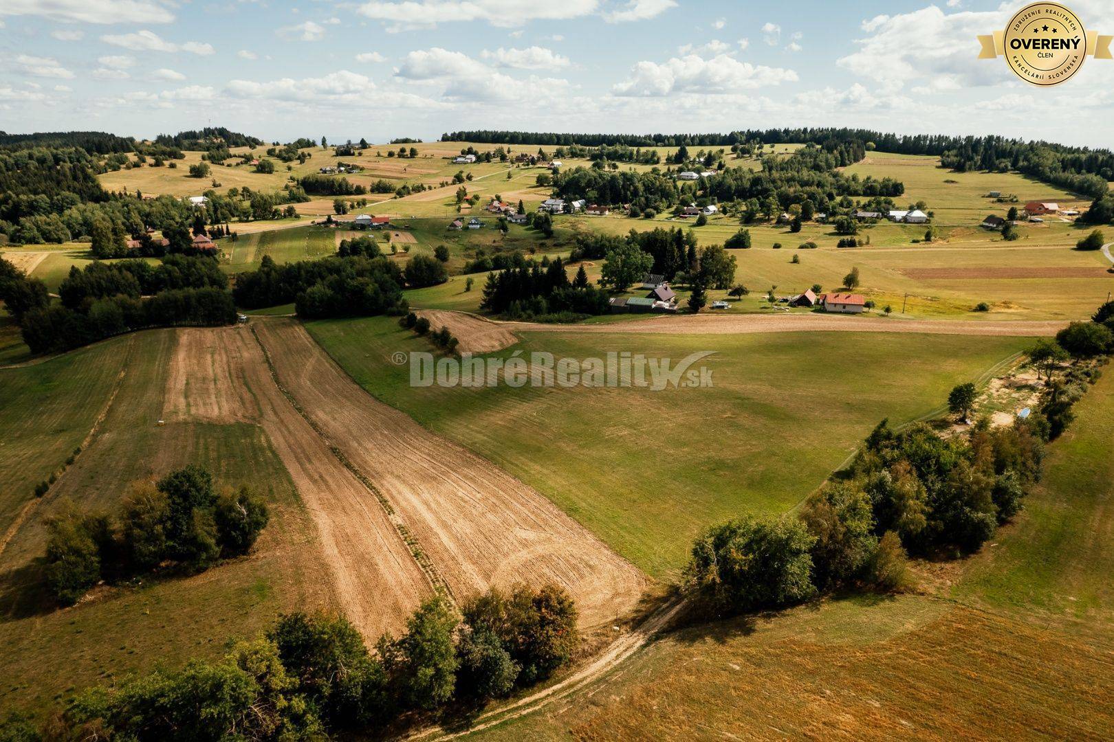 PREDAJ: Pozemok s výhľadmi, 4607 m2, Detvianska Huta - Vrchdobroč, okr