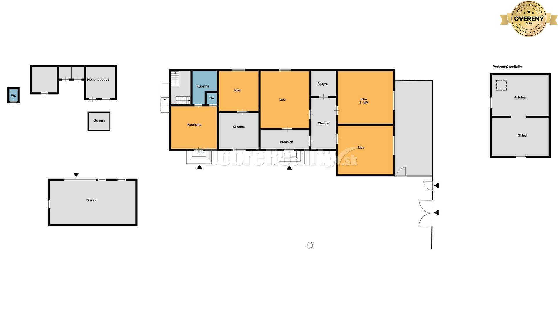 RD v obci RADAVA - PONUKA, ktorá sa neopakuje! 4 km od PODHÁJSKEJ! V