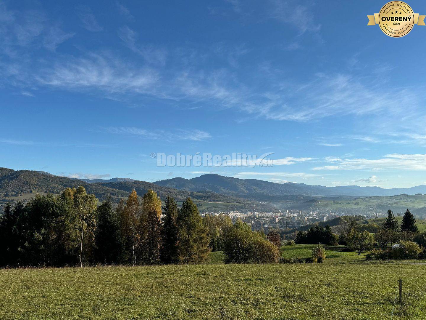Pozemok s rozprávkovým výhľadom v Brezne