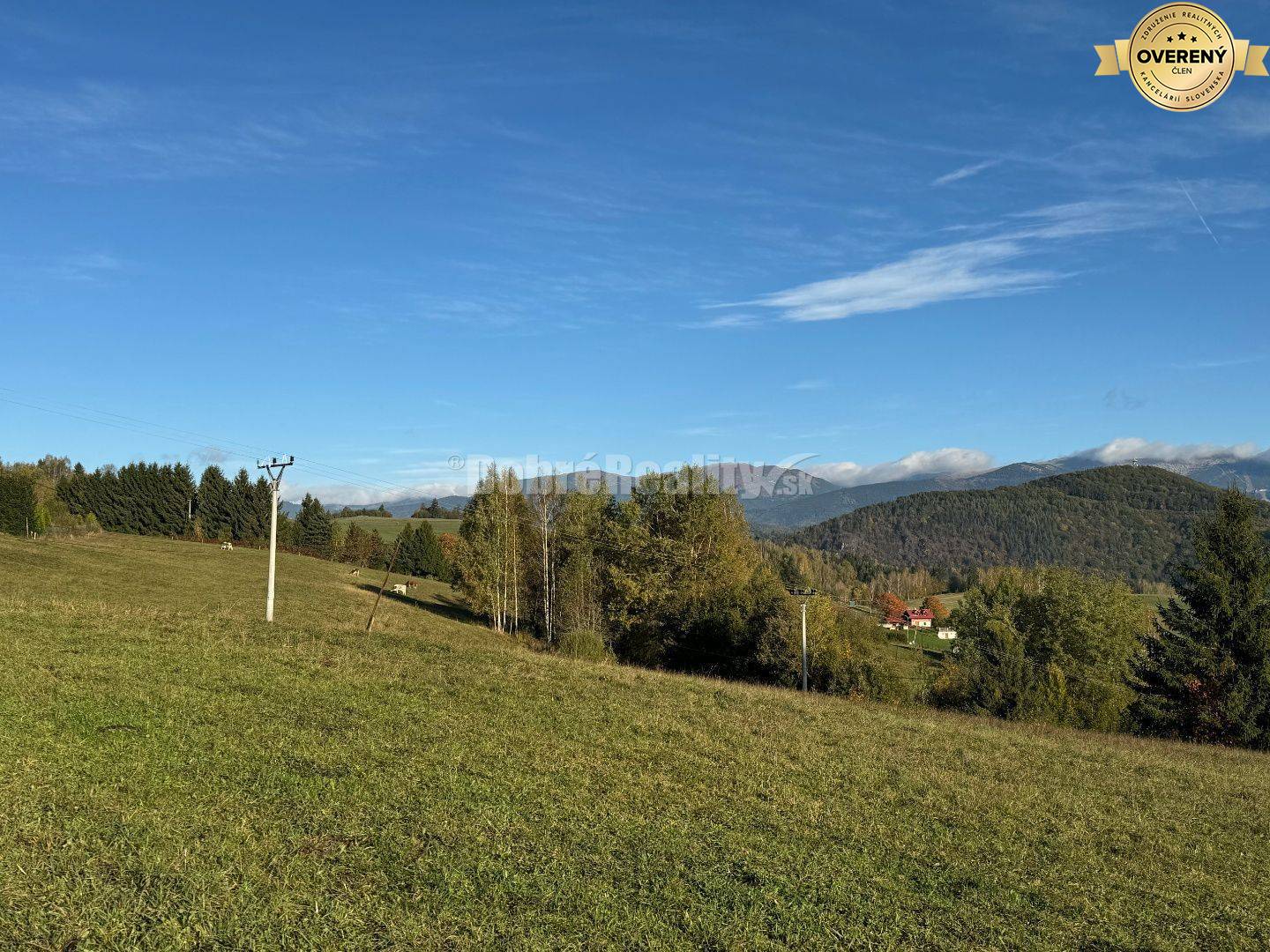 Pozemok s rozprávkovým výhľadom v Brezne