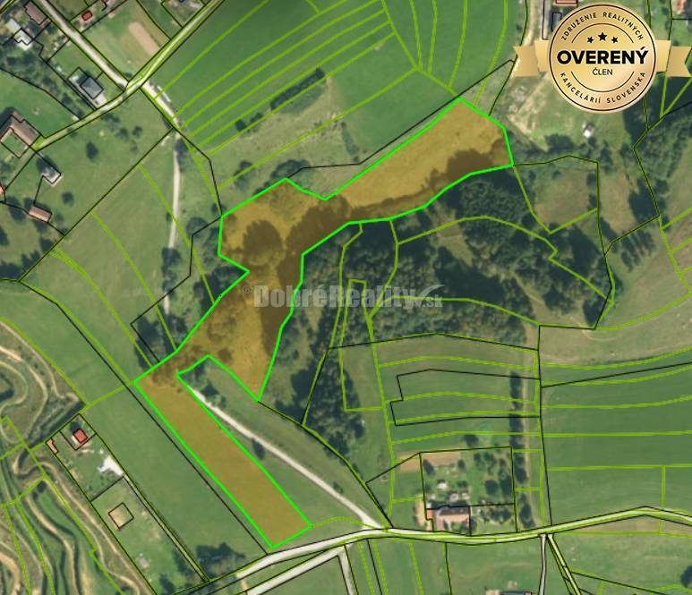 Pozemok s rozprávkovým výhľadom v Brezne