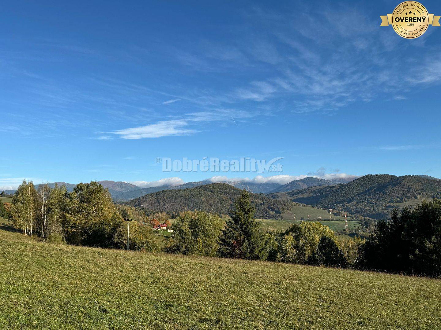 Pozemok s rozprávkovým výhľadom v Brezne