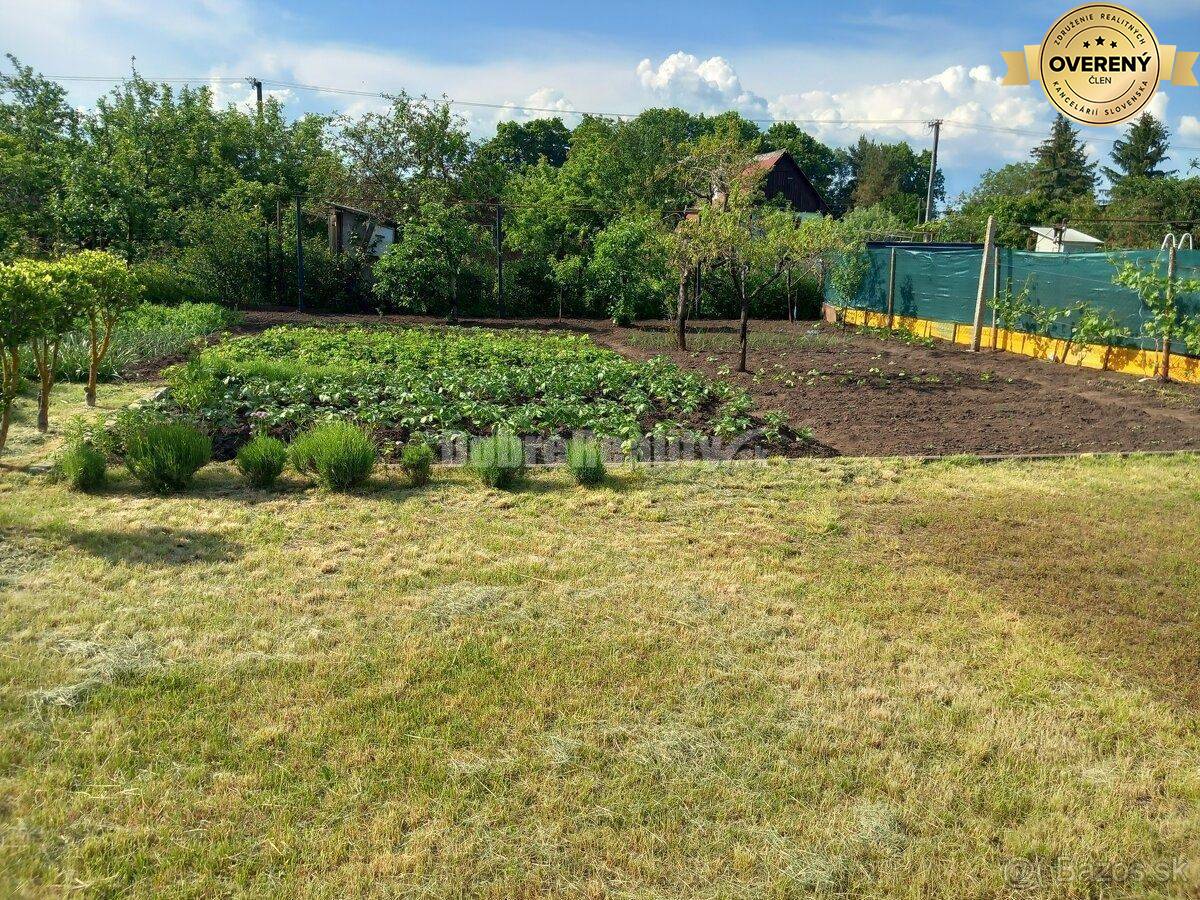 Dobré reality - Na predaj záhradná chata s pozemkom