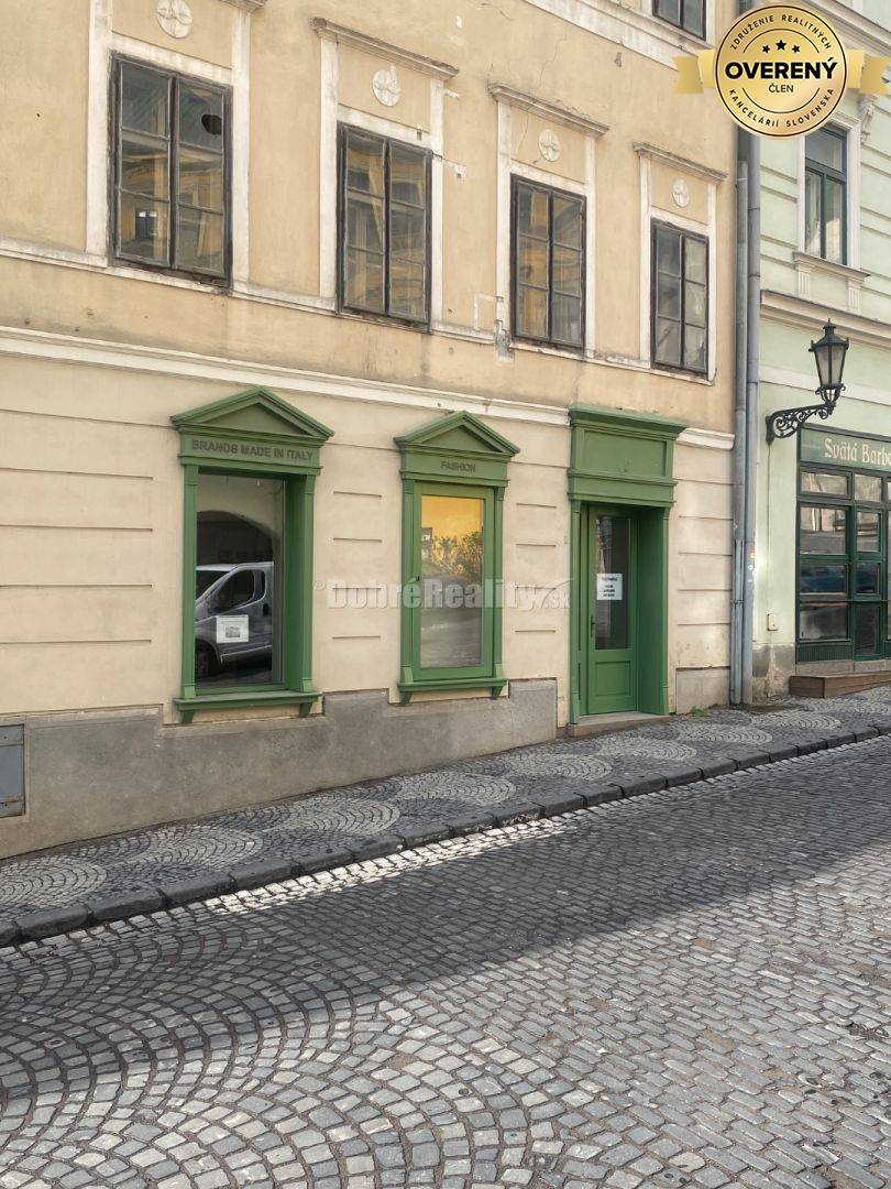 PRENÁJOM: Obchodné priestory Banská Štiavnica