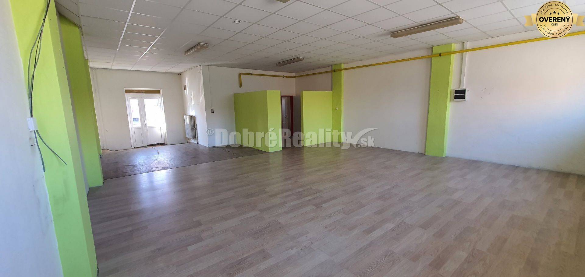 DOBRÉ REALITY Vám ponúkajú na prenájom obchodný priestor v spoločnom a