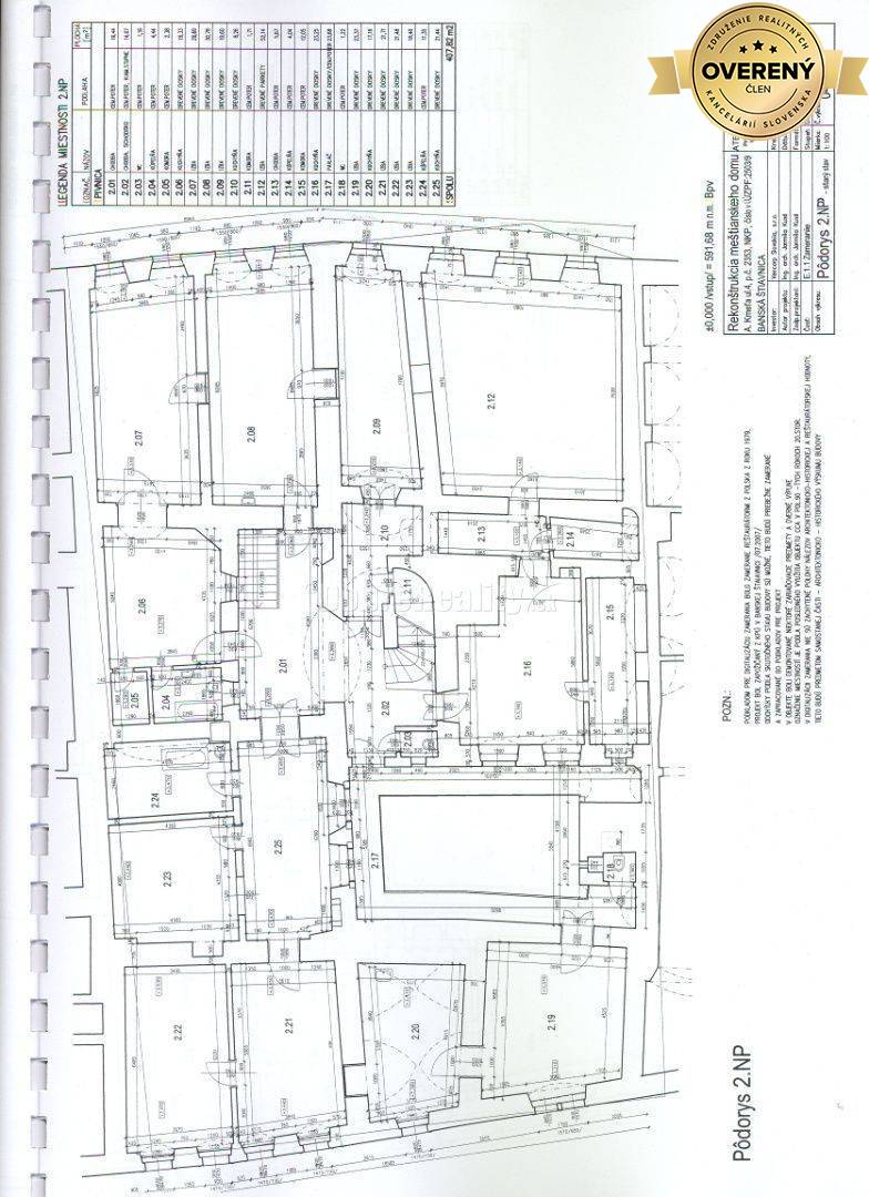 PREDAJ - investičná príležitosť - historocká budova Banská Štiavnica -