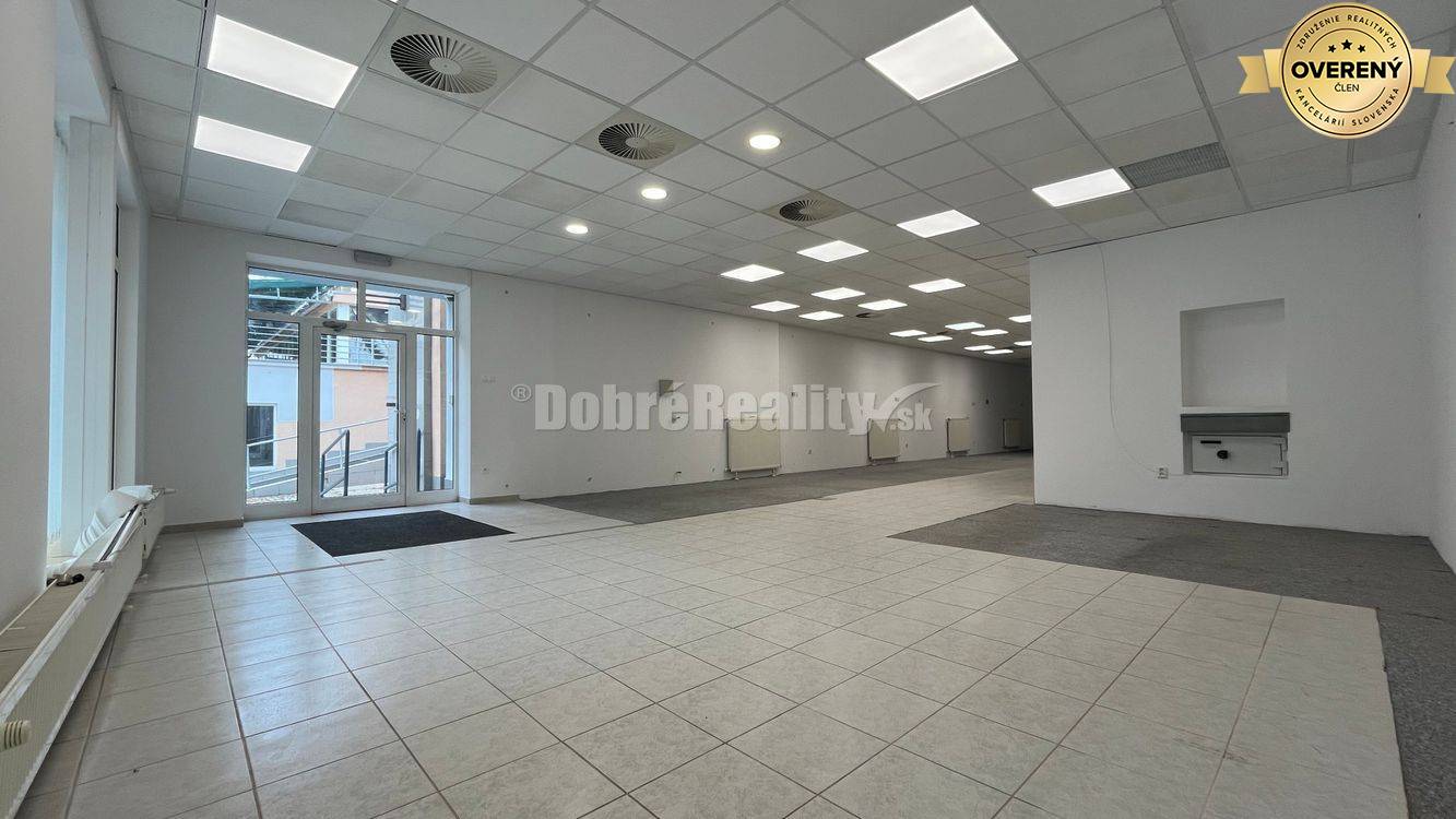 DOBRÉ REALITY - Prevádzkové a obchodné priestory na prenájom NA PRÍZEM