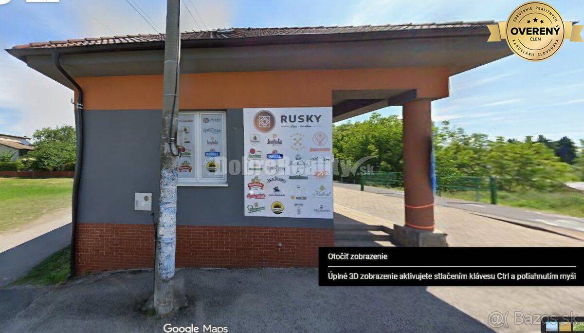 Na predaj RD na komerčné účely