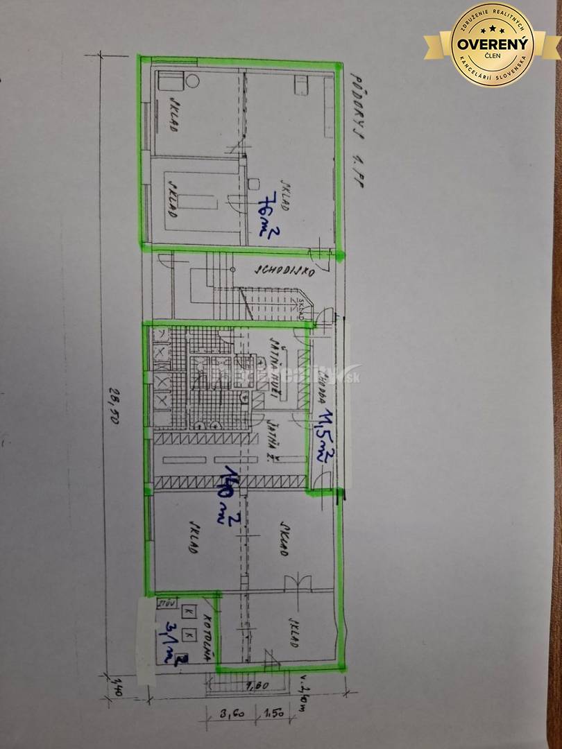 DOBRÉ REALITY - Kancelárie na prenájom v Bojniciach