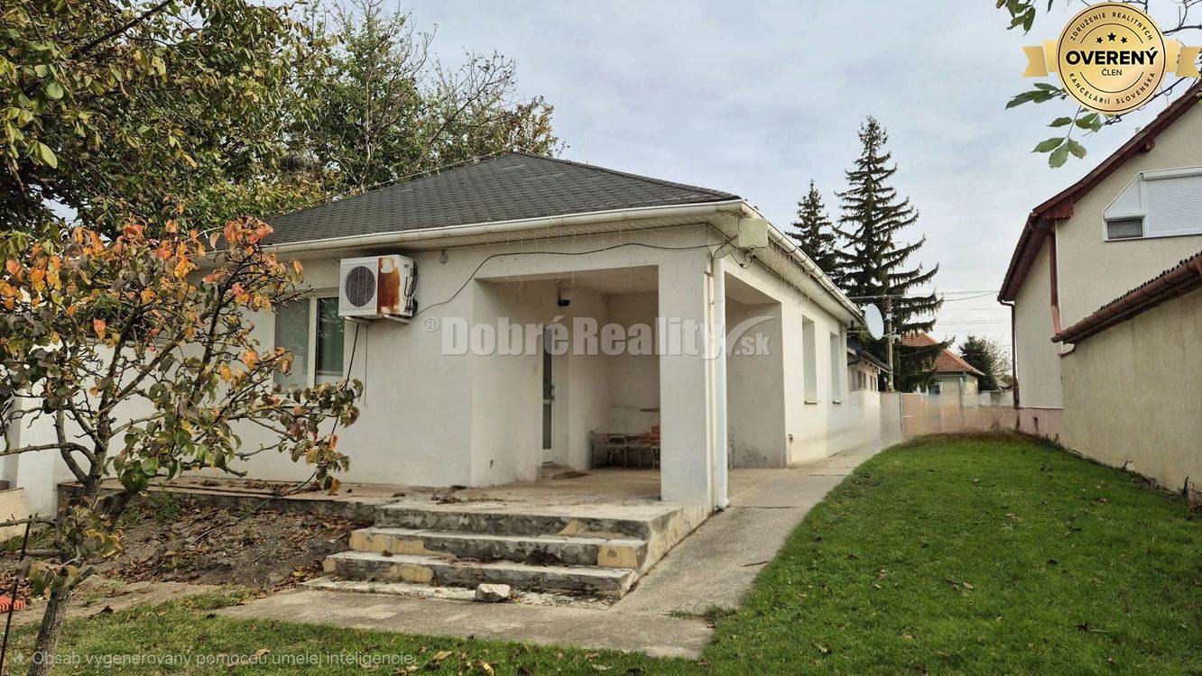 Dobré reality na predaj- nízkoenergetický 2izb. domček v centre