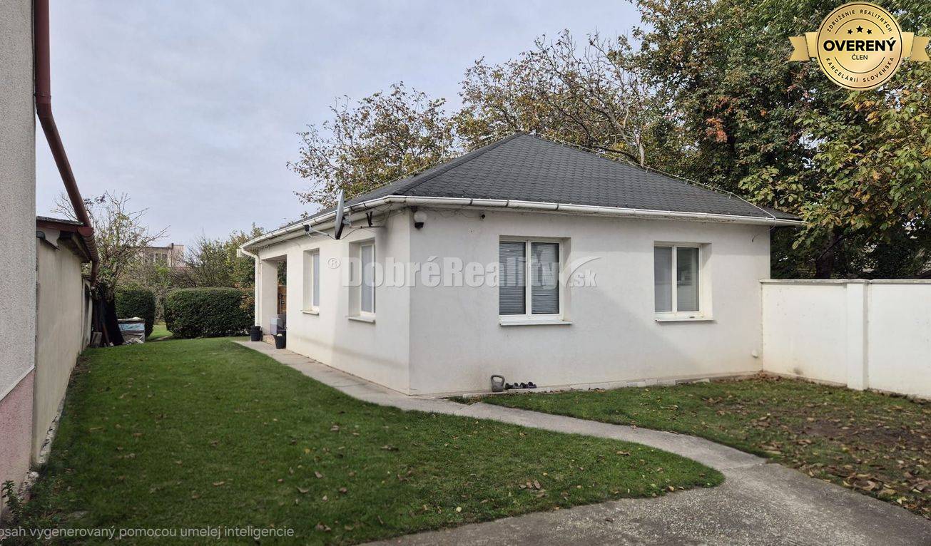 Dobré reality na predaj- nízkoenergetický 2izb. domček v centre