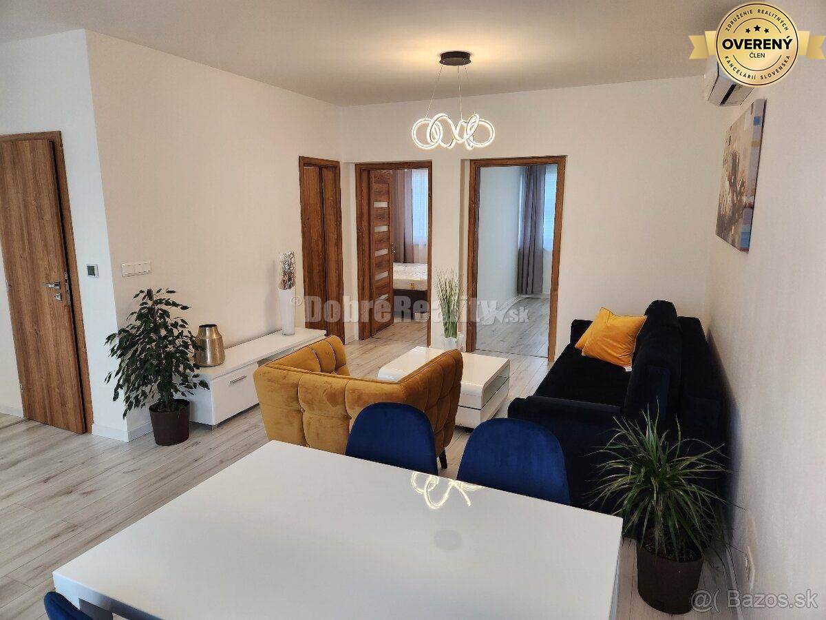 Zariadená novostavba pri Váhu, 3-izb.RD v radovej zástavbe