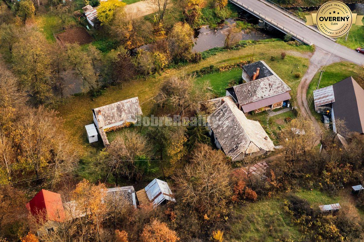 PREDAJ: Historický mlyn s náhonom, obytnou časťou a samostatným domom,