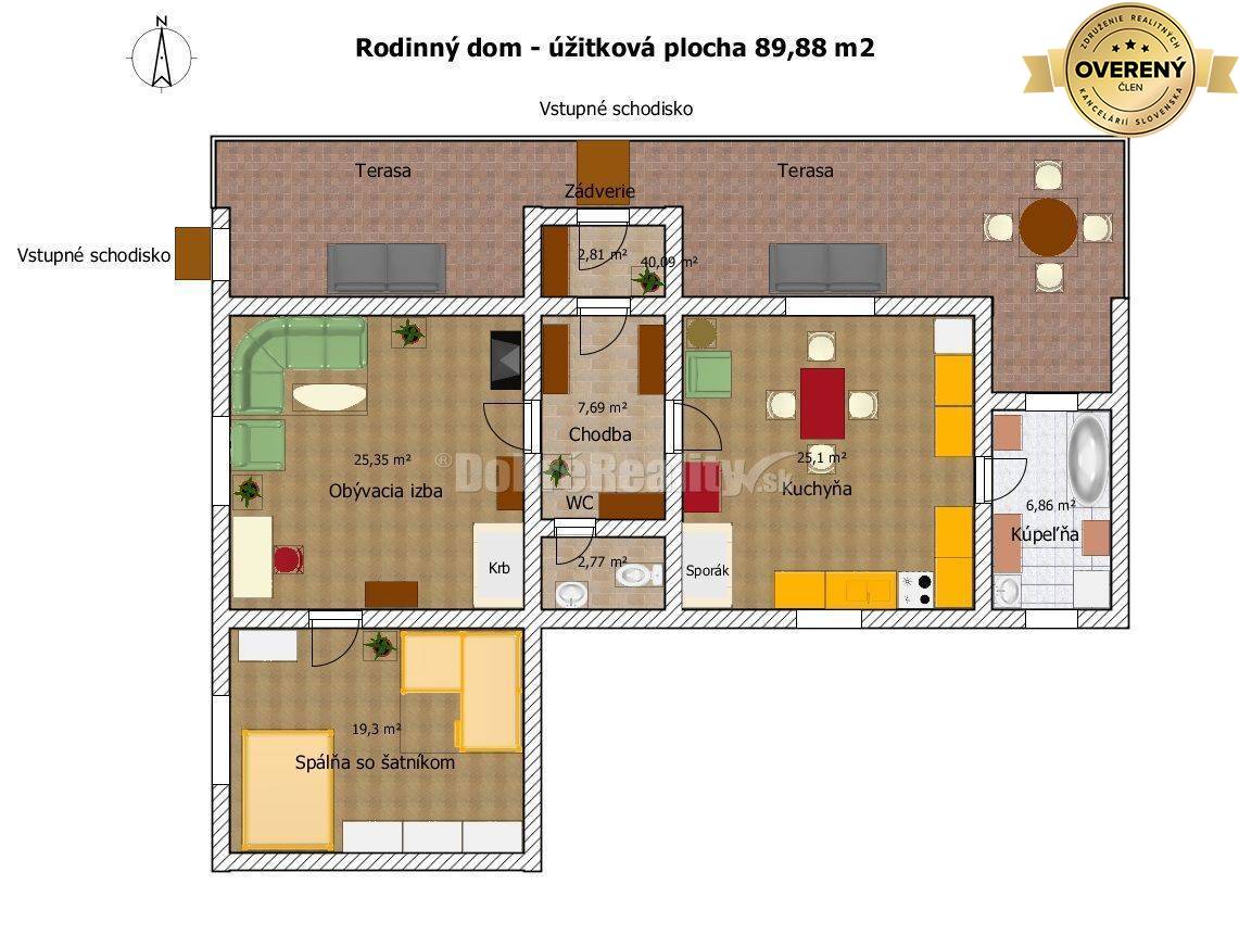 PREDAJ: Rodinný dom so záhradou, hospodárskymi stavbami a pôvodným mly