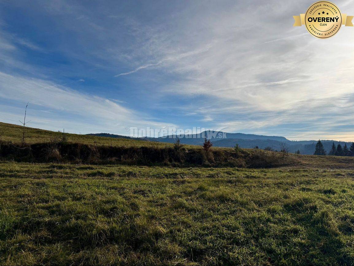 krásny pozemok v lone Priebybiny