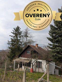 Dobré Reality ponúkajú na predaj viničný domček v tichej lokalite Star