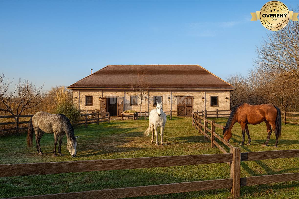 Dobré Reality ponúkajú výnimočný vidiecky majetok – západné Slovensk