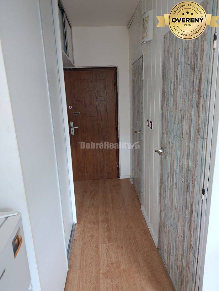 Dobré Reality, Vám ponúkajú na predaj 1-izbový byt v Poprade