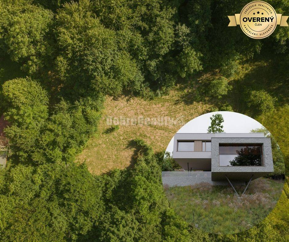 PREDAJ: Pozemok pre výstavbu rodinného domu, 820 m2, Nová Baňa - Vinič