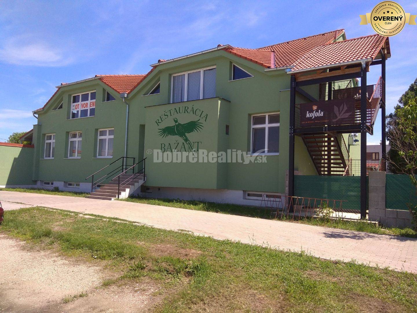 Lukratívny objekt s Reštauráciou a barom