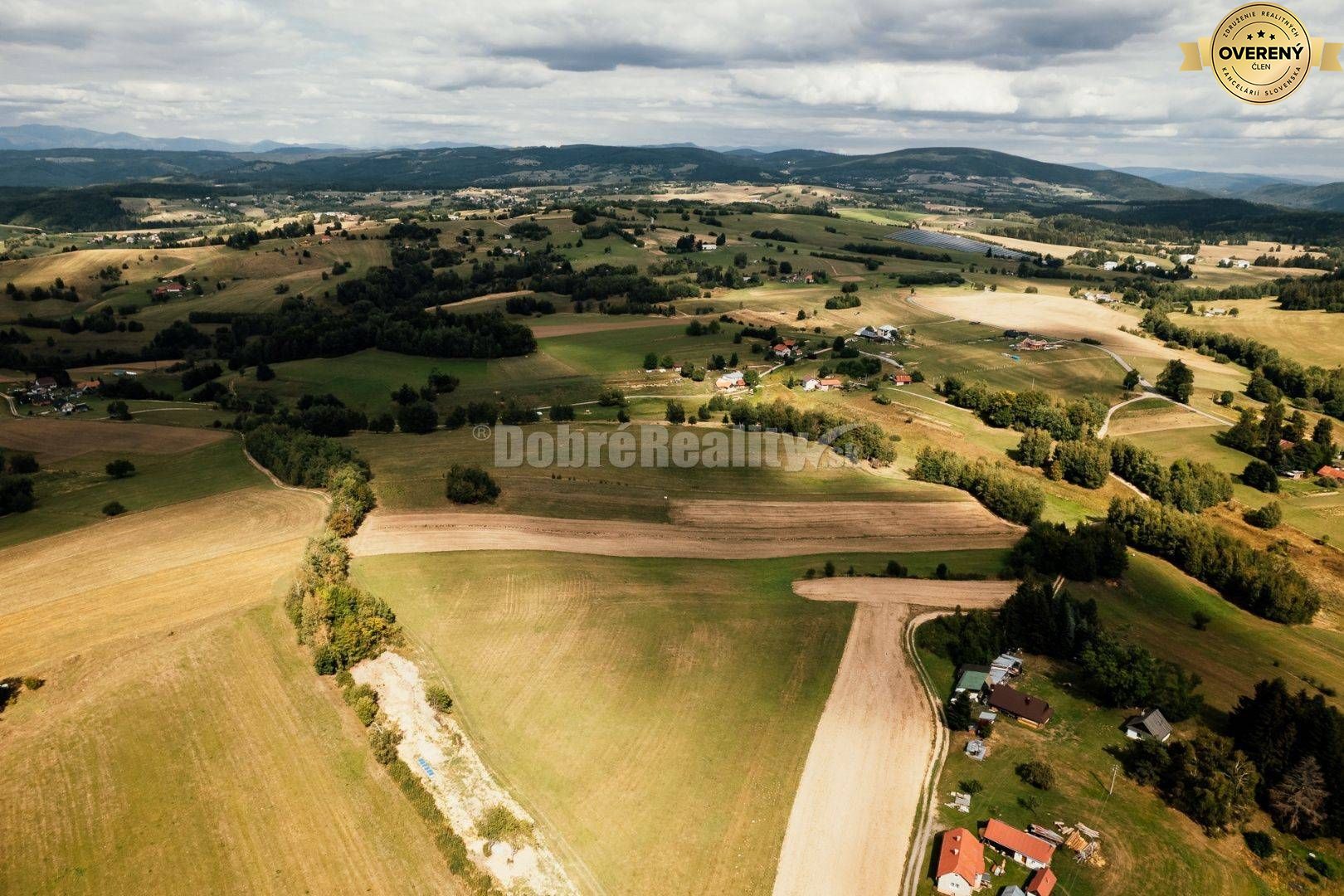 PREDAJ: Pozemok s výhľadmi, 4607 m2, Detvianska Huta - Vrchdobroč, okr