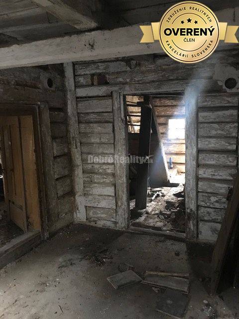 PREDAJ POSLEDNÁ pôvodná banícka drevenica 216m2, Kremnické Bane, Krem