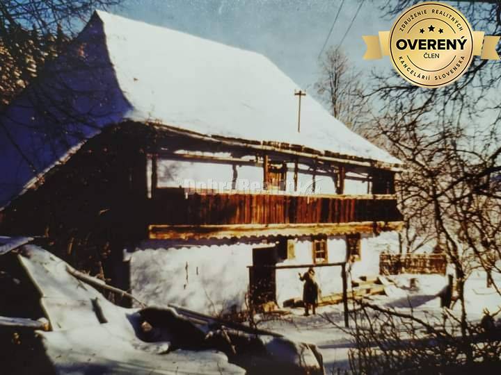 PREDAJ POSLEDNÁ pôvodná banícka drevenica 216m2, Kremnické Bane, Krem