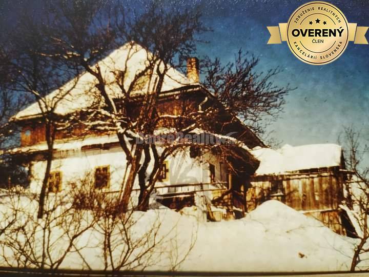 PREDAJ POSLEDNÁ pôvodná banícka drevenica 216m2, Kremnické Bane, Krem