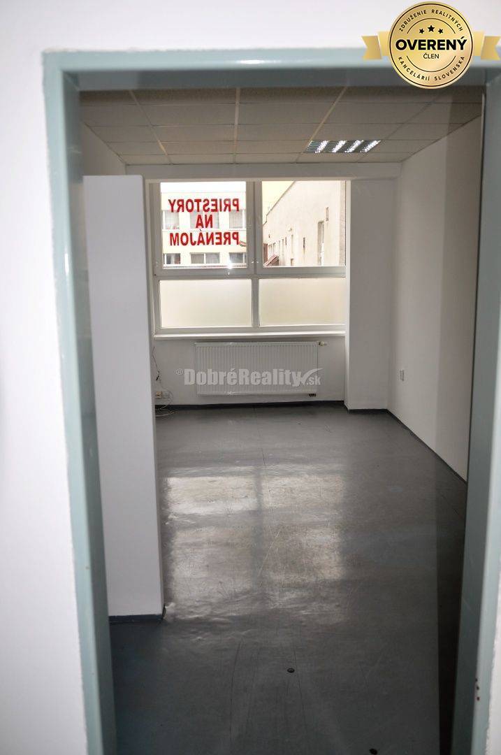 Dobré reality - kancelárie na prenájom 17m2