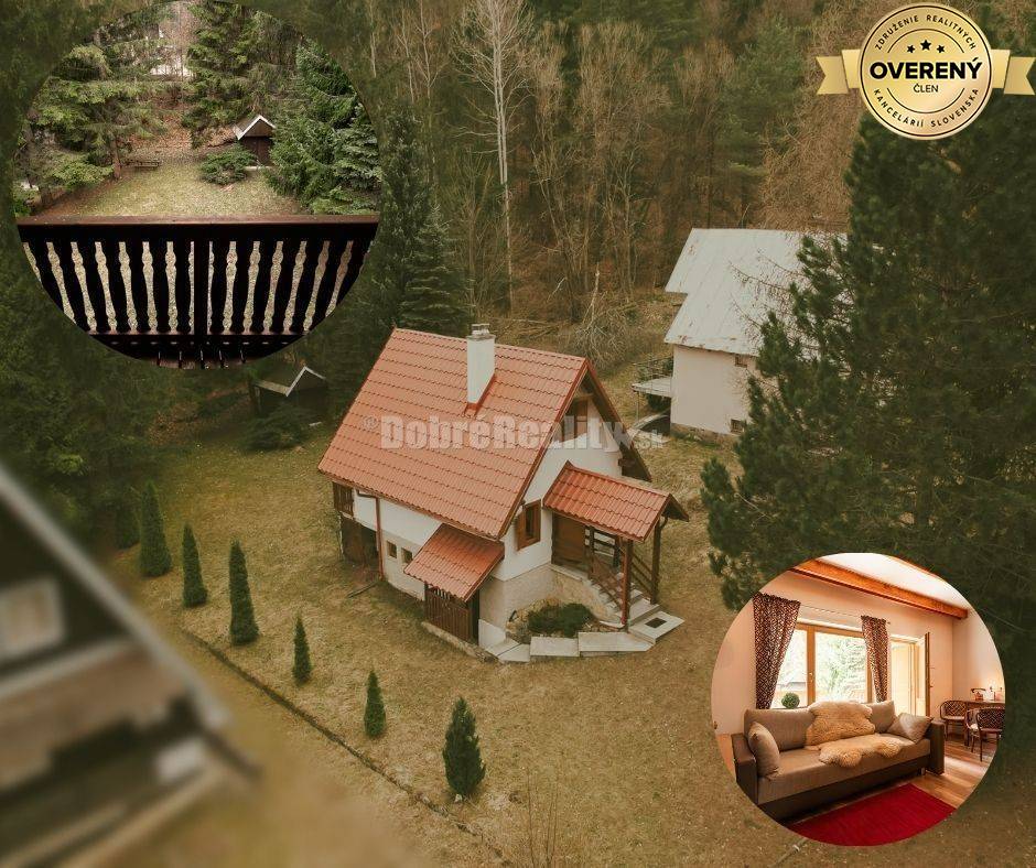 PREDAJ: Chata s terasou v Národnom parku Nízke Tatry, 79 m2, Nemecká -