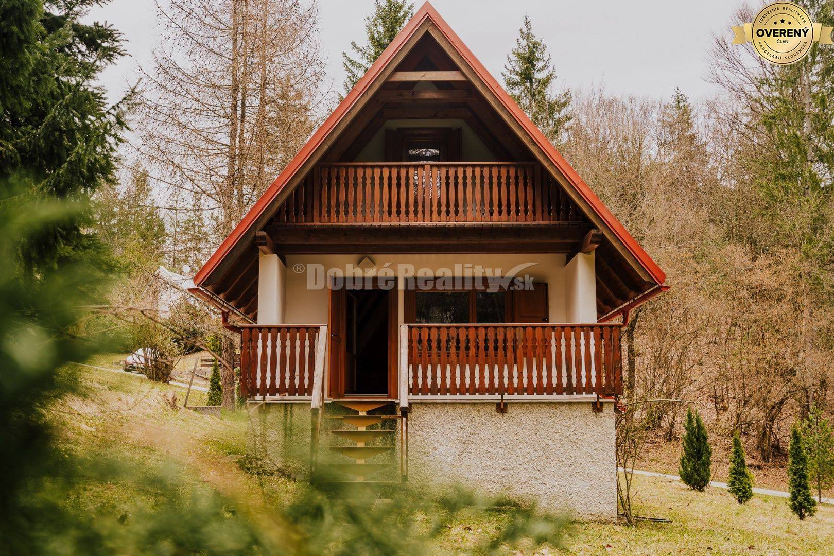 PREDAJ: Chata s terasou v Národnom parku Nízke Tatry, 79 m2, Nemecká -