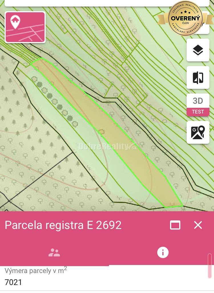 Ponuka slnečných pozemkov pre Váš pokojný domov alebo rekreáciu v Bzi