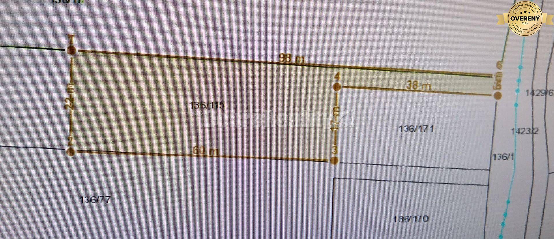 Pozemok v Sokolovciach pod lesom 1473m2 – tiché prostredie - vyjadreni