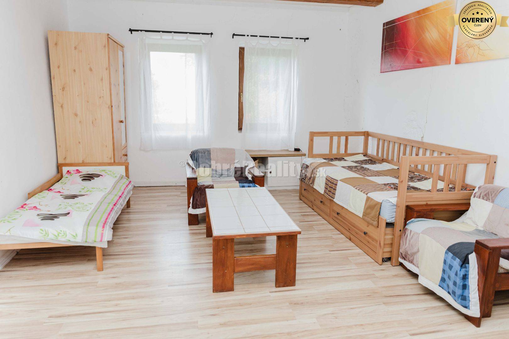 Dobré Reality- Sebestačný vidiecky areál s možnosťou rozdelenia na 2 s