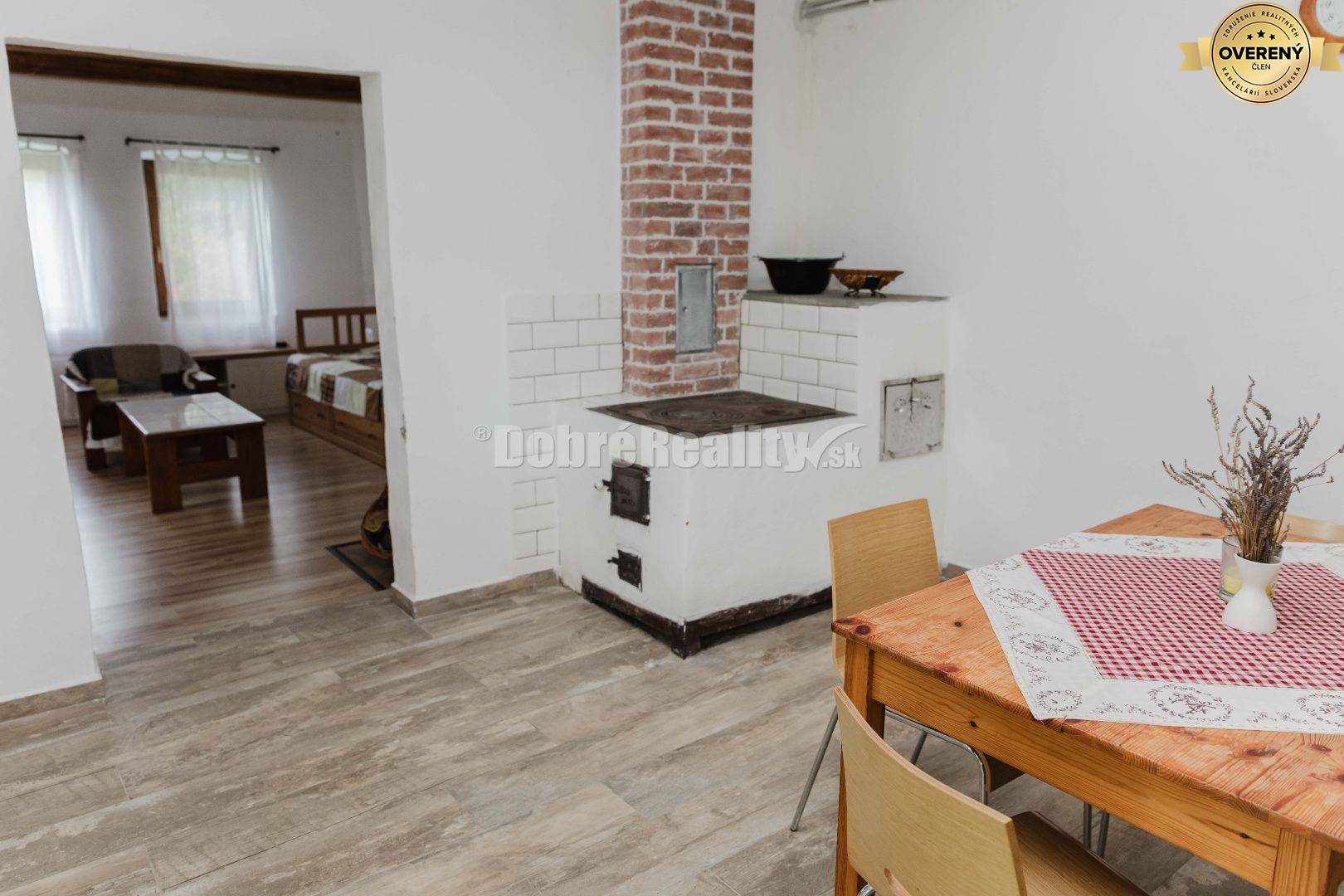 Dobré Reality- Sebestačný vidiecky areál s možnosťou rozdelenia na 2 s