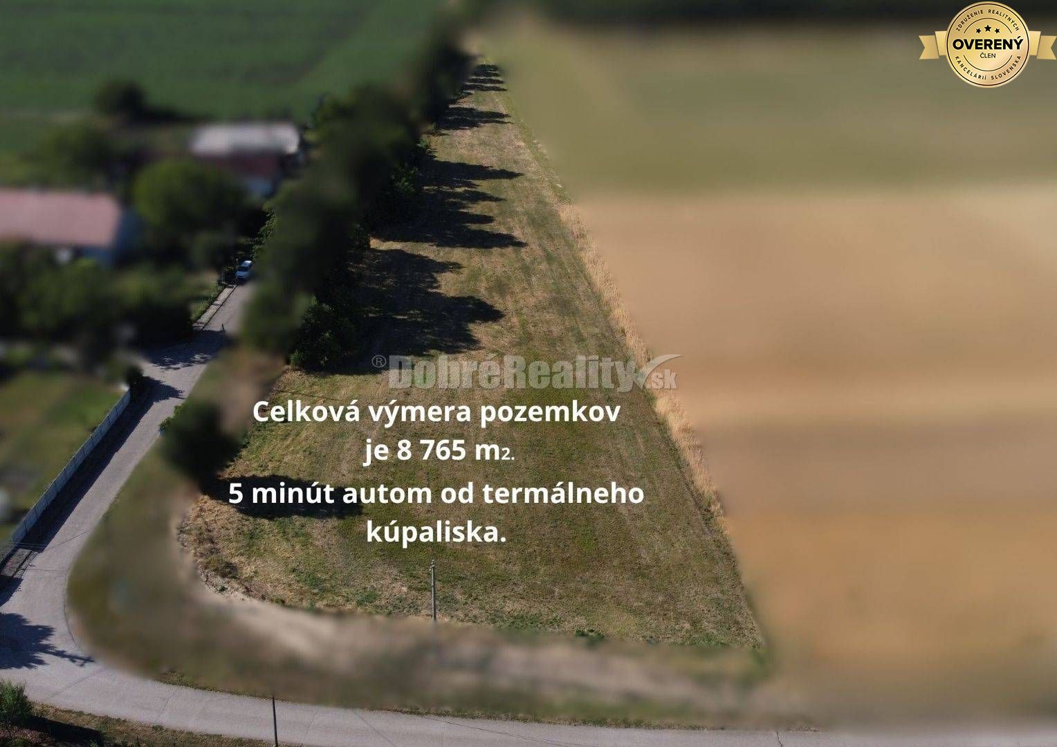 EXKLUZÍVNE U NÁS! Pozemok 8 765 m² - v obci Poľný Kesov