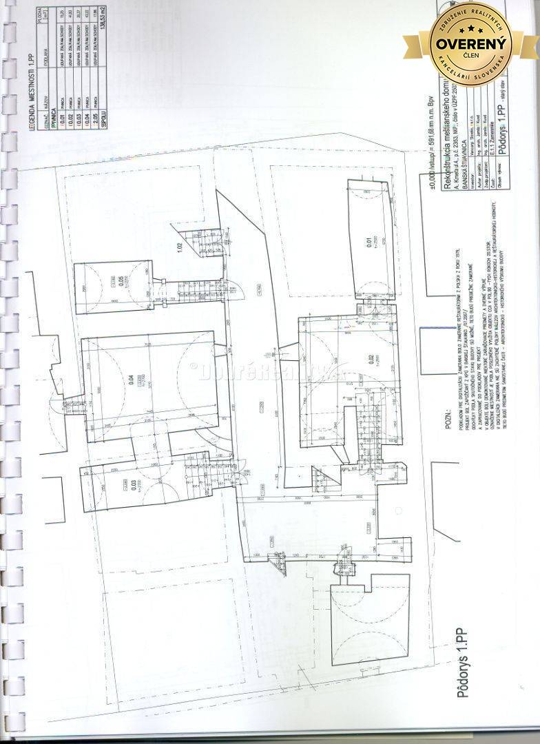 PREDAJ - investičná príležitosť - historocká budova Banská Štiavnica -