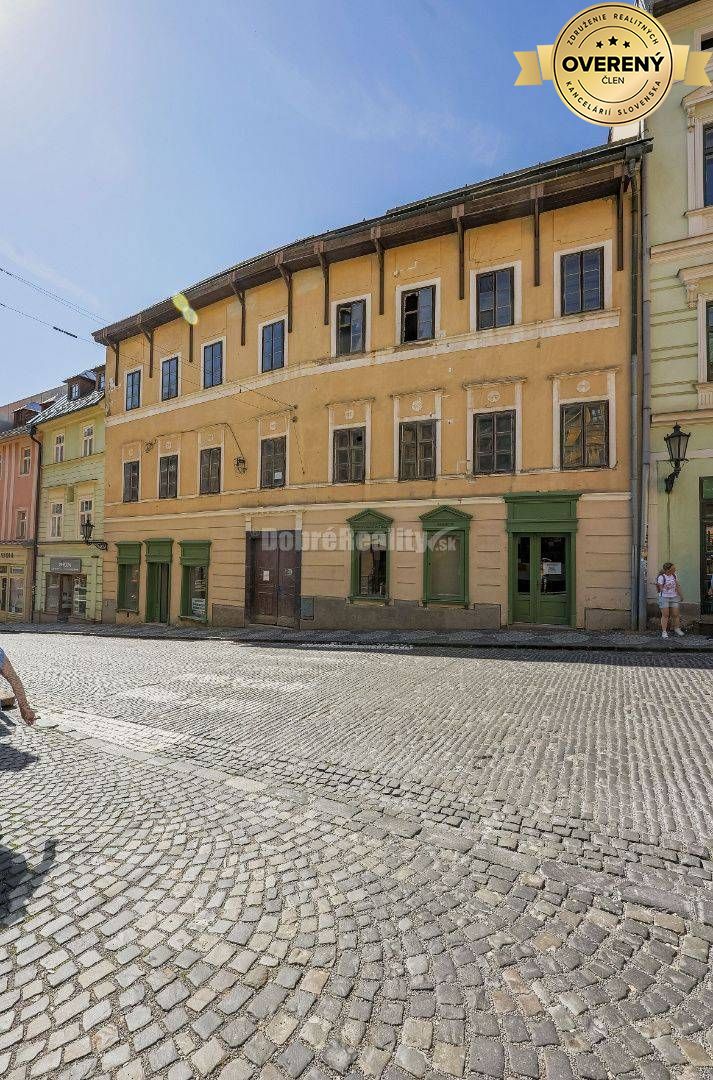 PREDAJ - investičná príležitosť - historocká budova Banská Štiavnica -