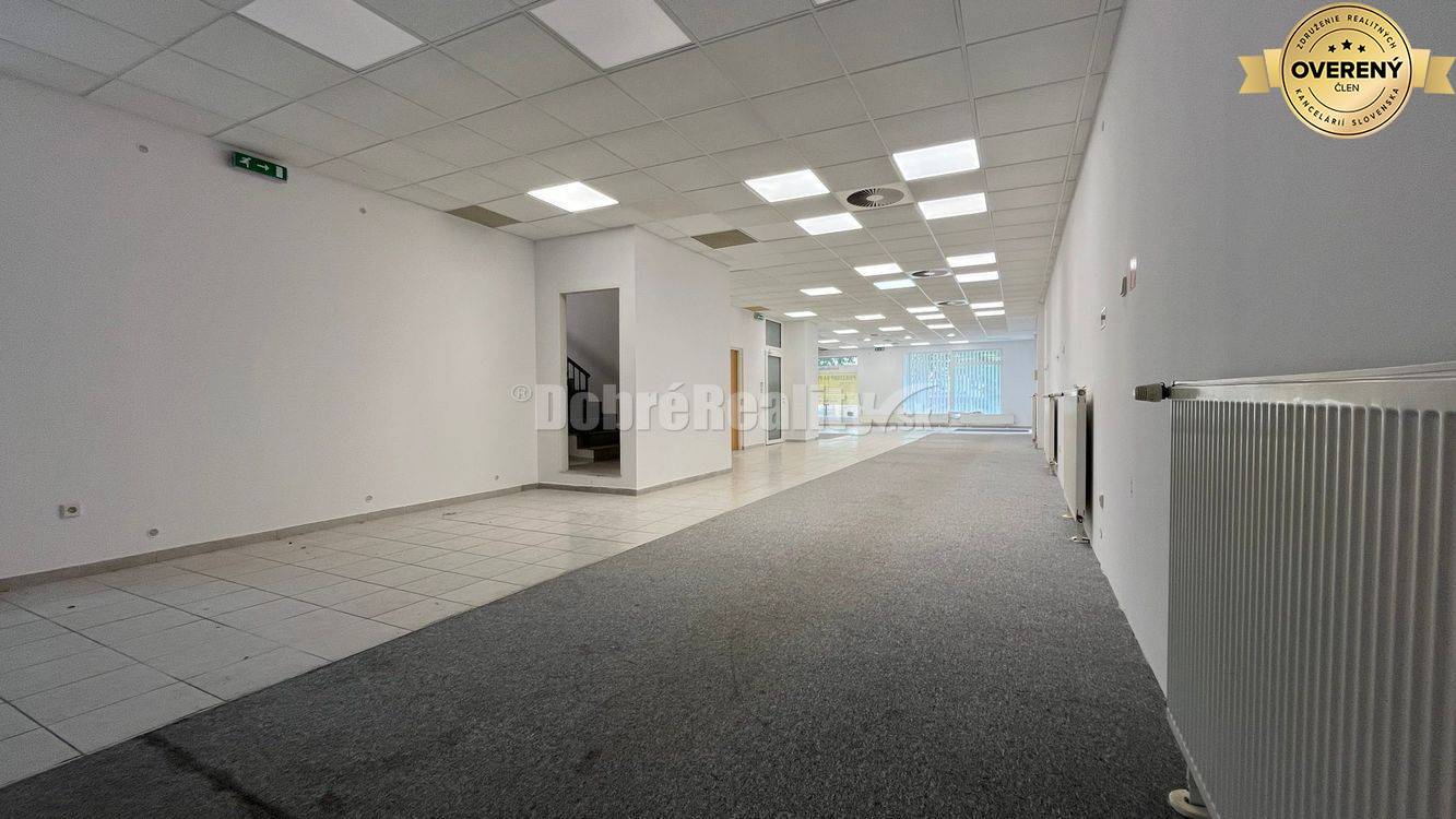 DOBRÉ REALITY - Prevádzkové a obchodné priestory na prenájom na Námest