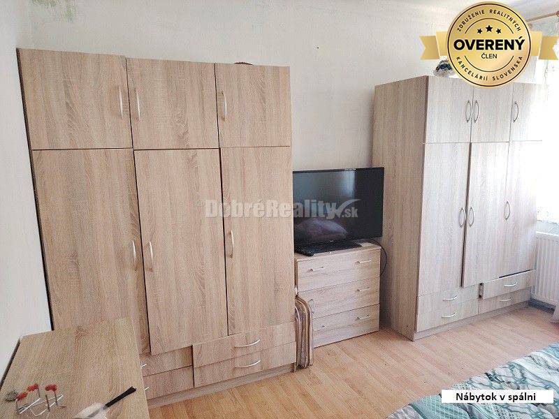 RK Dobré reality predáva 3-izbový byt v Dulovciach