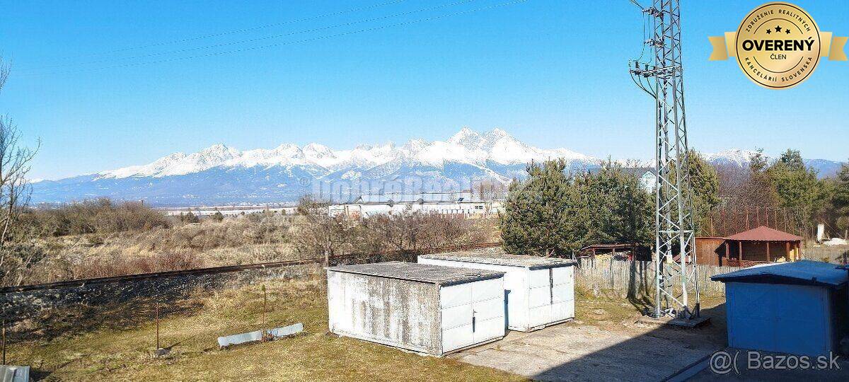 3-izbový byt s 2 garážami a výhľadom na Vysoké Tatry – Veľká Lomnica