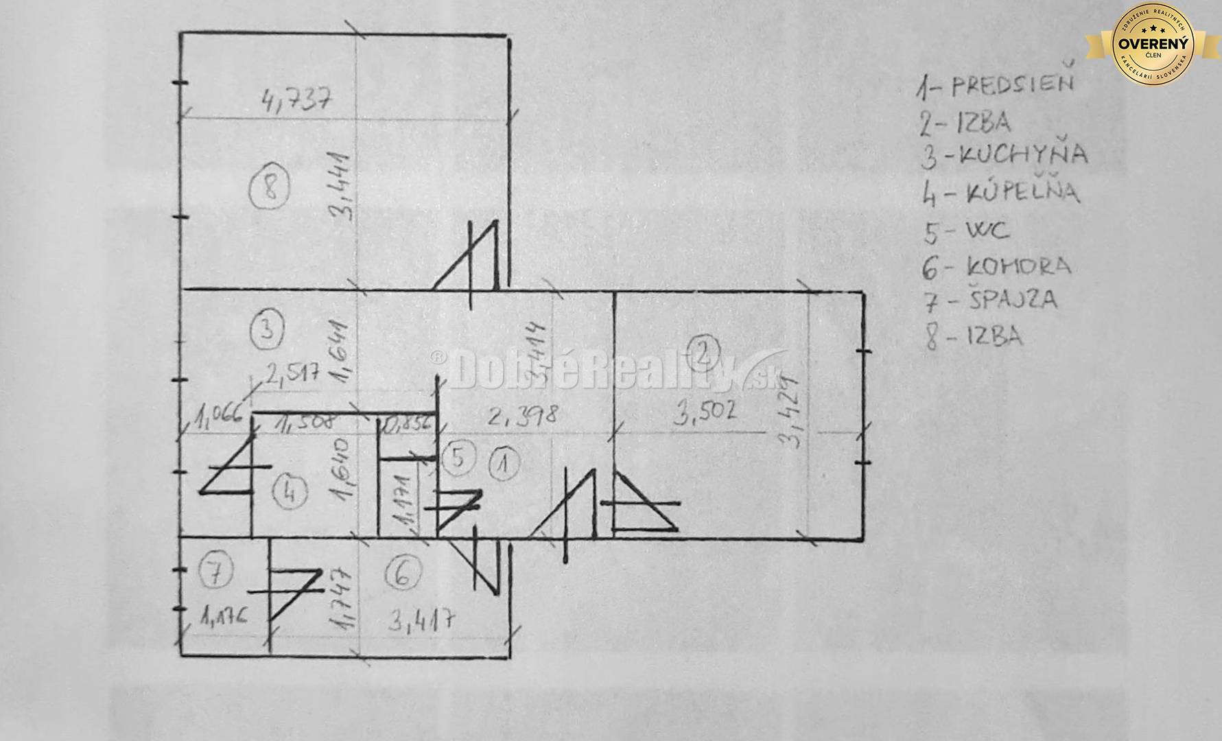 Dobré reality na predaj 2,5 izb.byt po kompletnej rekonštrukcii