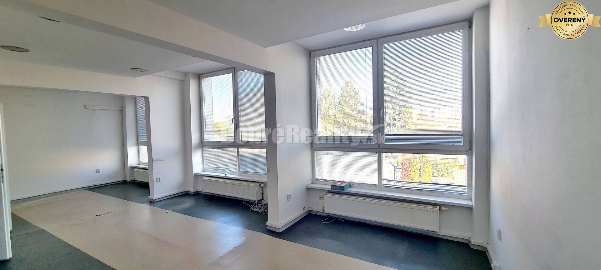 Dobré reality-na prenájom priestory 48,4 m2 a 30,90m2+ kúpelňa s wc, p