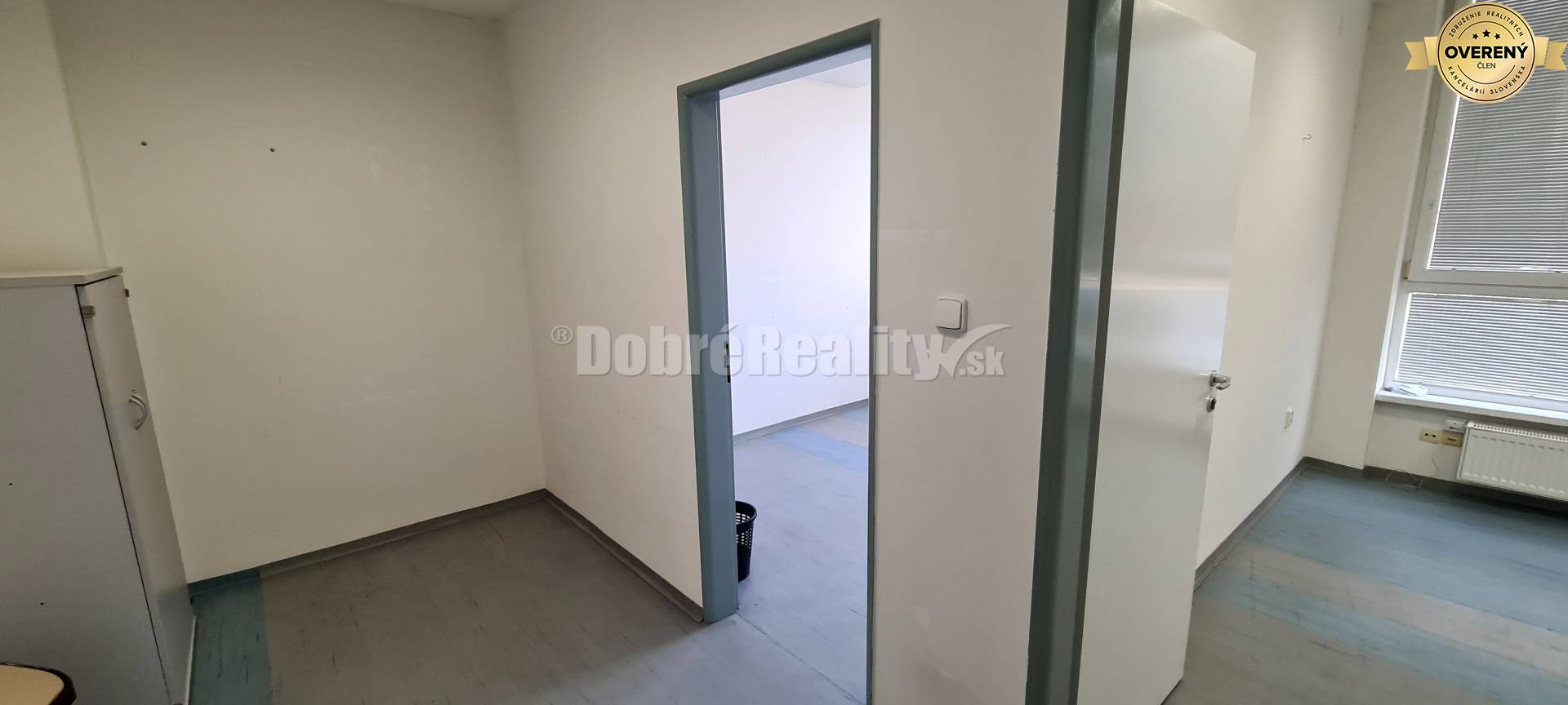Dobré reality-na prenájom priestory 48,4 m2 a 30,90m2+ kúpelňa s wc, p