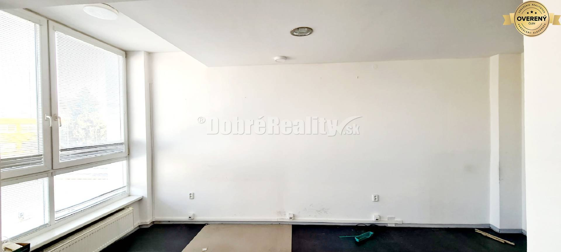Dobré reality-na prenájom priestory 48,4 m2 a 30,90m2+ kúpelňa s wc, p