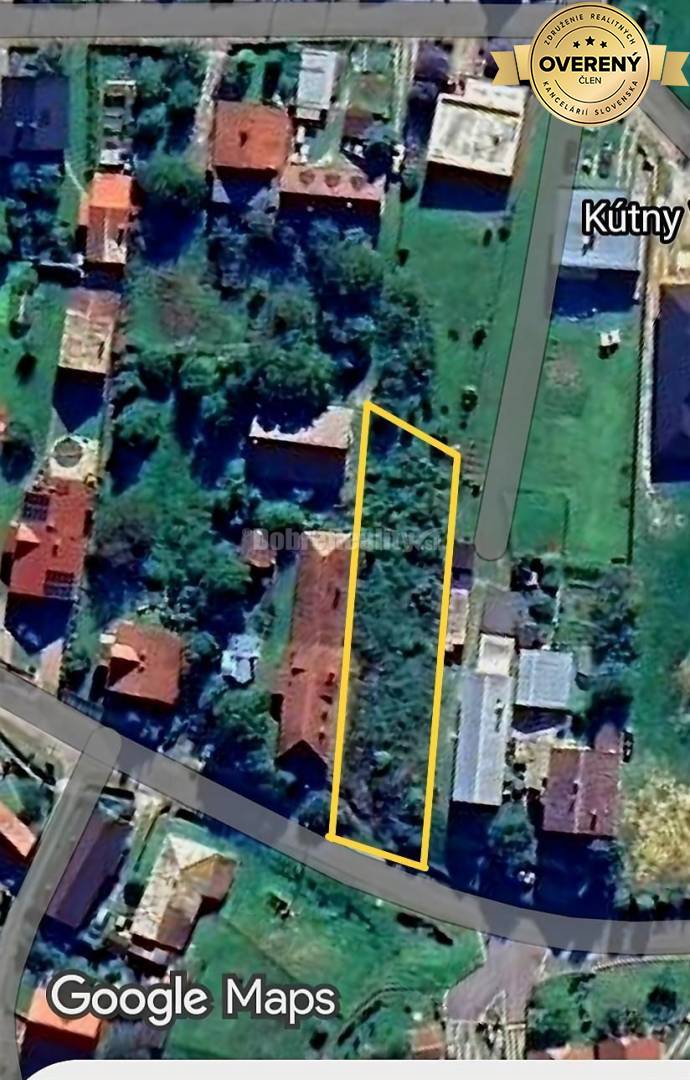 NA PREDAJ Stavebný pozemok 1014 m², Nitrianske Rudno, okr. Prievidza