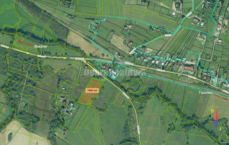 PREDAJ: Rozľahlý pozemok na brehu rieky Rohozná, 7566 m2, Brezno - Roh